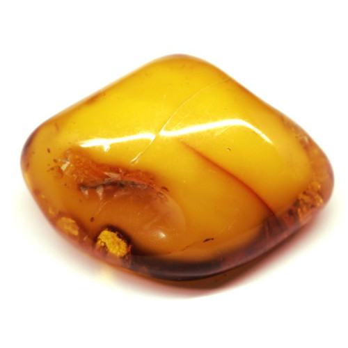 Antique Vintage USSR Period Butterscotch Baltic Amber Brooch / Pin 54