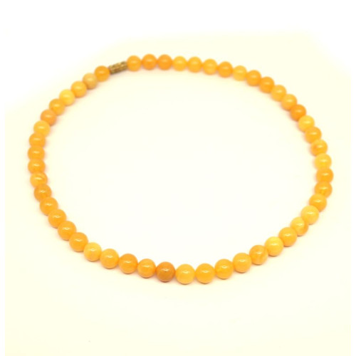 Vintage Baltic Amber Beads Necklace Butterscotch 20g  46 cm (18")