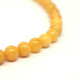 VINTAGE BALTIC AMBER BEADS NECKLACE BUTTERSCOTCH 19g