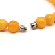 VINTAGE BALTIC AMBER BEADS NECKLACE BUTTERSCOTCH 19g