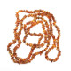 Antique Multi-color Polished Baltic Amber Necklace