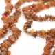 Antique Multi-color Polished Baltic Amber Necklace