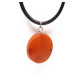 Antique USSR Egg Yolk Amber Pendant – Vintage Soviet Baltic Amber