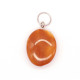 Antique USSR Egg Yolk Amber Pendant – Vintage Soviet Baltic Amber