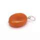 Antique USSR Egg Yolk Amber Pendant – Vintage Soviet Baltic Amber