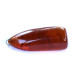 Vintage Russian Cognac Color Recontructed Baltic Amber Pendant  