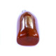 Vintage Russian Cognac Color Recontructed Baltic Amber Pendant  