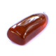 Vintage Russian Cognac Color Recontructed Baltic Amber Pendant  