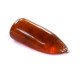 Vintage Russian Cognac Color Recontructed Baltic Amber Pendant  