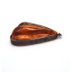 Antique Cognac Baltic Amber Pendant with Historic