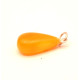 Small Tire Drop Shape Vintage Butterscotch Color Baltic Amber Pendant 51