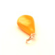 Small Tire Drop Shape Vintage Butterscotch Color Baltic Amber Pendant 51