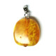 Small Vintage Drop shape Butterscotch Color Baltic Amber Pendant 83