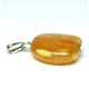 Small Vintage Drop shape Butterscotch Color Baltic Amber Pendant 83