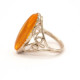 Soviet-era USSR Retro Ring  Amber Ring "Dailrade"