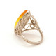 Soviet-era USSR Retro Ring  Amber Ring "Dailrade"