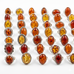Amber Rings Wholesale