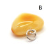 Royal Milky Color Baltic Amber Heart Shaped Pendant 24c