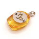 Amber Amulet Pendant with Zodiac Sign "Capricorn"