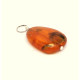 Vintage Antique Baltic Amber Pendant Cognac Color 12