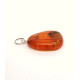 Vintage Antique Baltic Amber Pendant Cognac Color 12