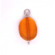 Vintage Antique Baltic Amber Pendant Cognac Color 12a