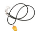 Beautiful Drop Shape Butterscotch Egg Yolk Color Baltic Amber Pendant Amulet 13