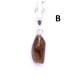 Baltic Amber Pendant Light Green Shade Color With Plants Inclusions