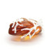 Cognac Baltic Amber Pendant in Metal Frame (4 g)