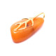 Natural Baltic Amber Pendant Butterscotch color gold plated silver 925