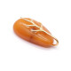 Natural Baltic Amber Pendant Butterscotch color gold plated silver 925