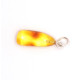 Honey Color Baltic Amber Amulet Pendant