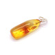 Honey Color Baltic Amber Amulet Pendant