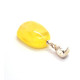 Lemon Color Baltic Amber Amulet Pendant 45