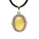  Polished Milky Color Baltic Amber Pendant 49