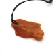 Natural Untreated Honey Baltic Amber Pendant (Amulet)