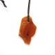 Natural Untreated Honey Baltic Amber Pendant (Amulet)