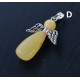 Baltic Amber Amulet Pendant "Guardian Angel"