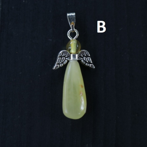 Baltic Amber Amulet Pendant "Guardian Angel"