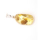 Yellow Baltic Amber Pendant with Sterling Silver 925