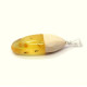 Unique Design Pendant "Silver, Amber, Pine Tree"