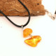 UNIQUE DESIGN Baltic Amber Pendant Honey Color  8